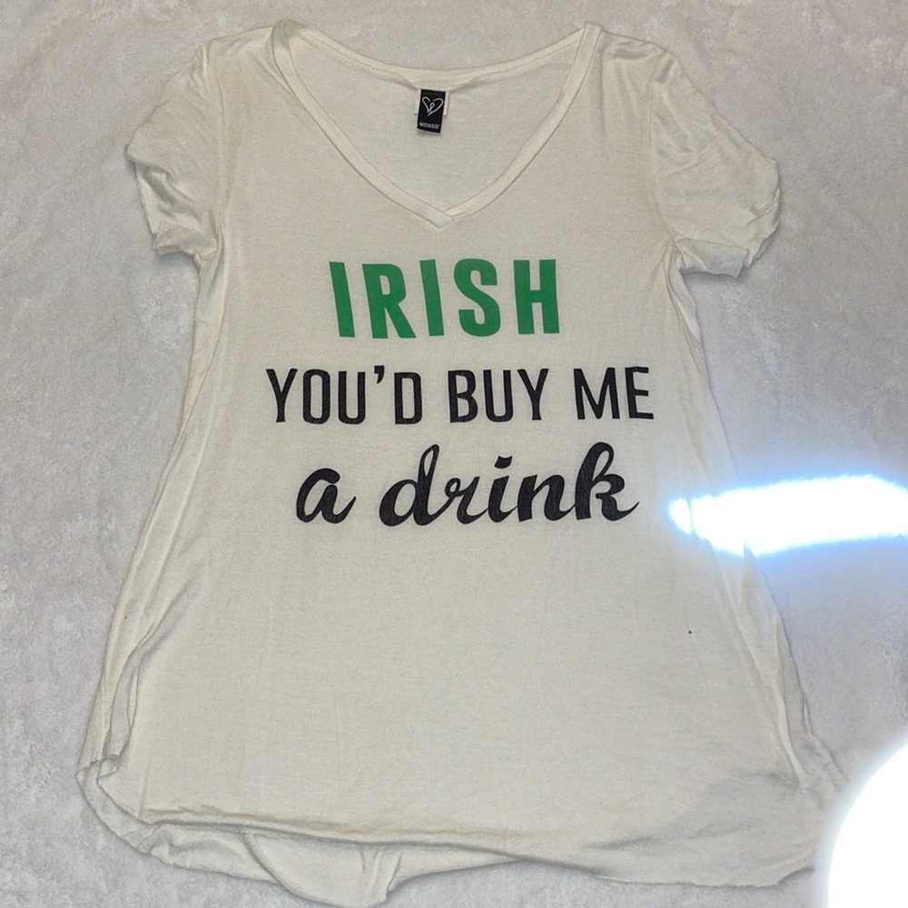 Irish you’d buy me a drink tshirt